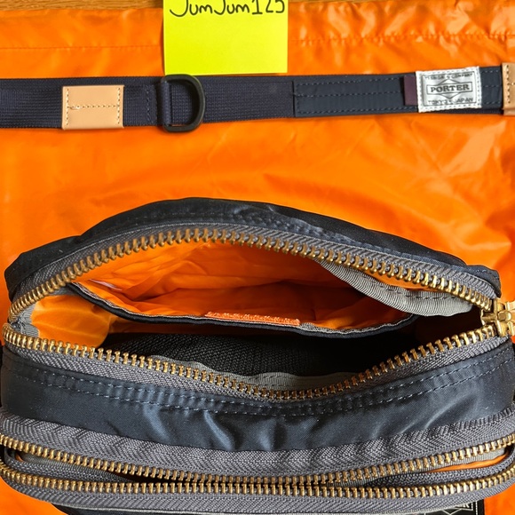 PORTER PX TANKER ESSENTIAL BAG UNISEX IRON BLUE - Picture 7 of 13